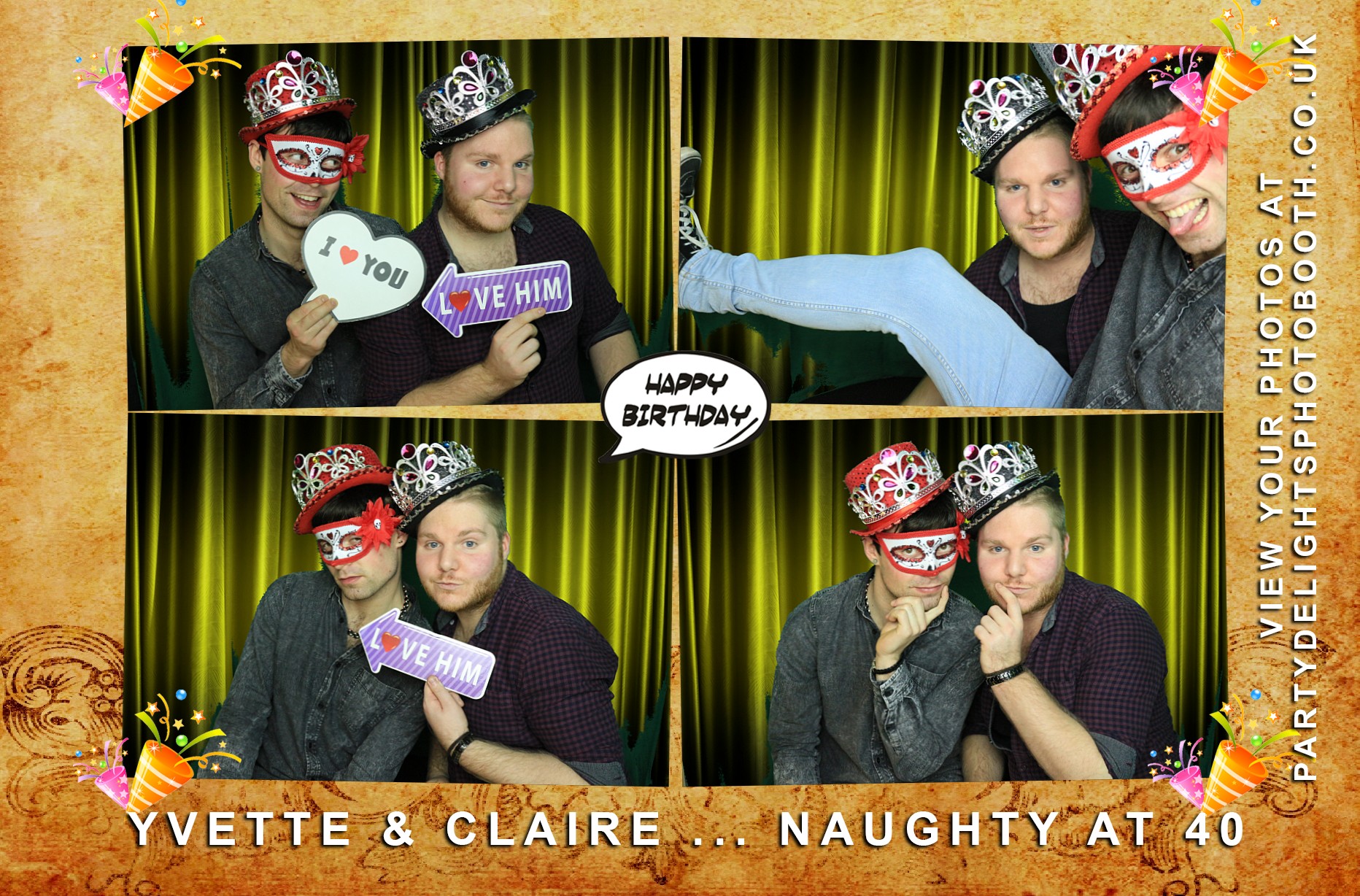 Yvette and Claire’s 40th birthday! - Prints | View more photos from the event at gallery.partydelightsphotobooth.co.uk/u/PartyDelightsPhotoBooth/Yvette-and-Claire’s-40th-birthday-Prints